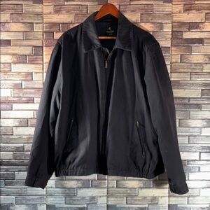 Vintage Men's Gary Player XL Black Jacket